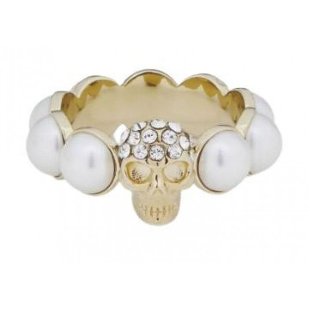Skull Pearl Ring